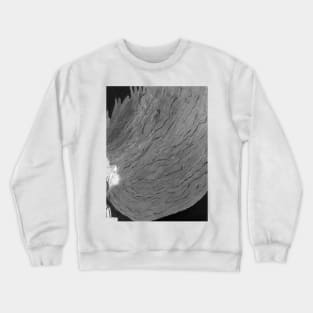 black and white Crewneck Sweatshirt